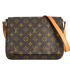 Musette Tango Short Strap Bag, £580, Handbags, Brown, Canvas, Front view